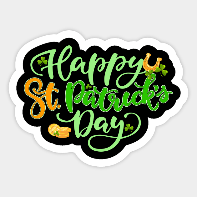 Happy St. Patrick's Day Sticker by Hensen V parkes